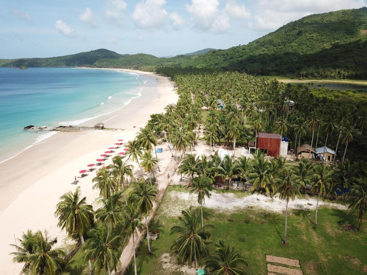 Nacpan Beach Glamping El Nido Bagian luar foto