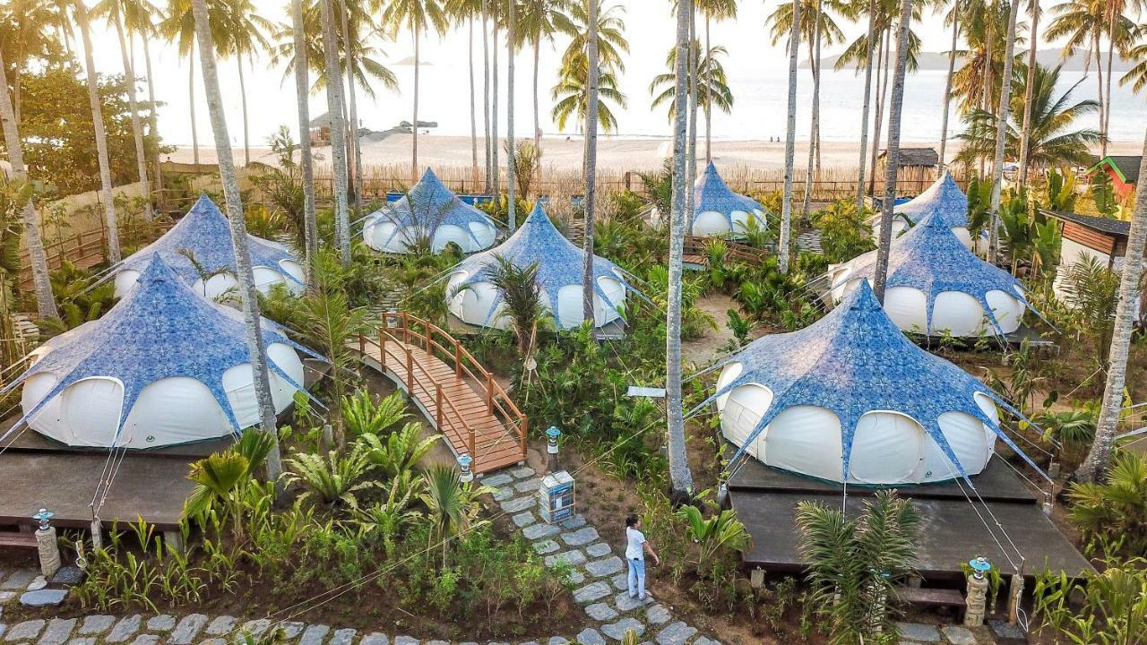 Nacpan Beach Glamping El Nido Bagian luar foto