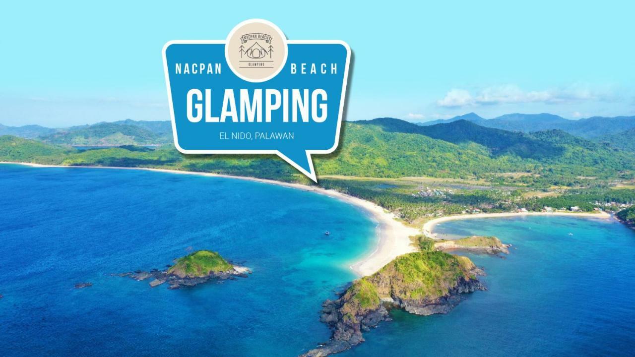 Nacpan Beach Glamping El Nido Bagian luar foto