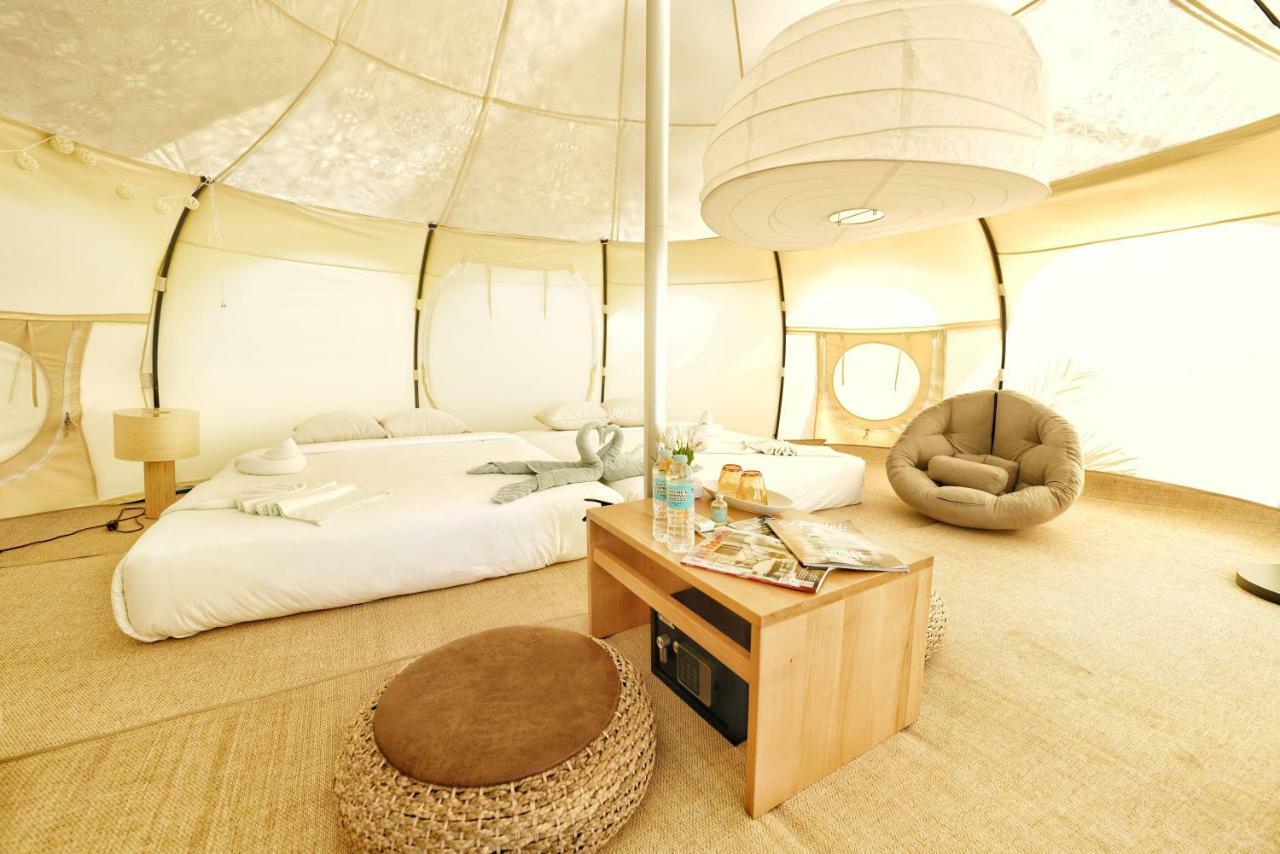 Nacpan Beach Glamping El Nido Bagian luar foto