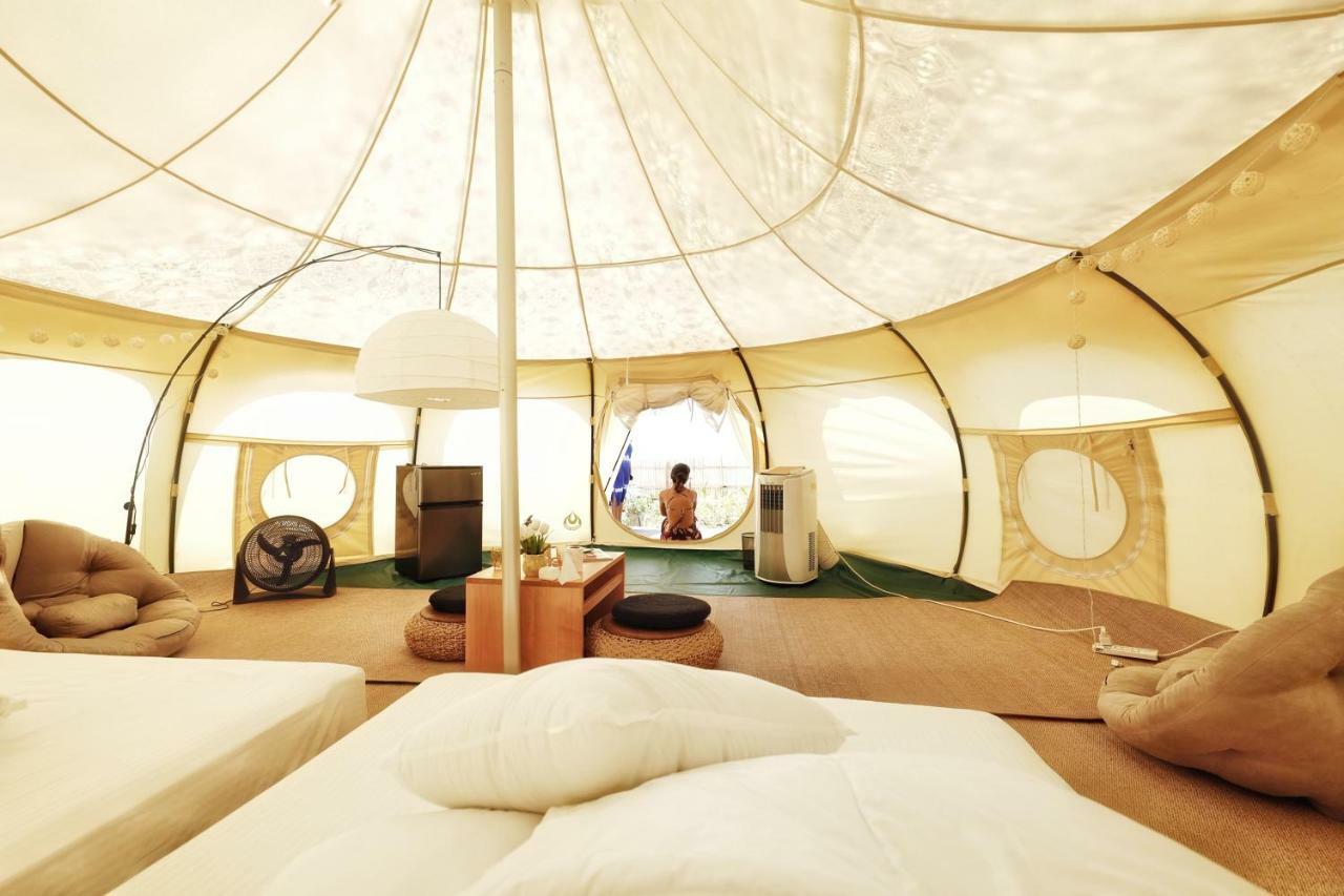 Nacpan Beach Glamping El Nido Bagian luar foto