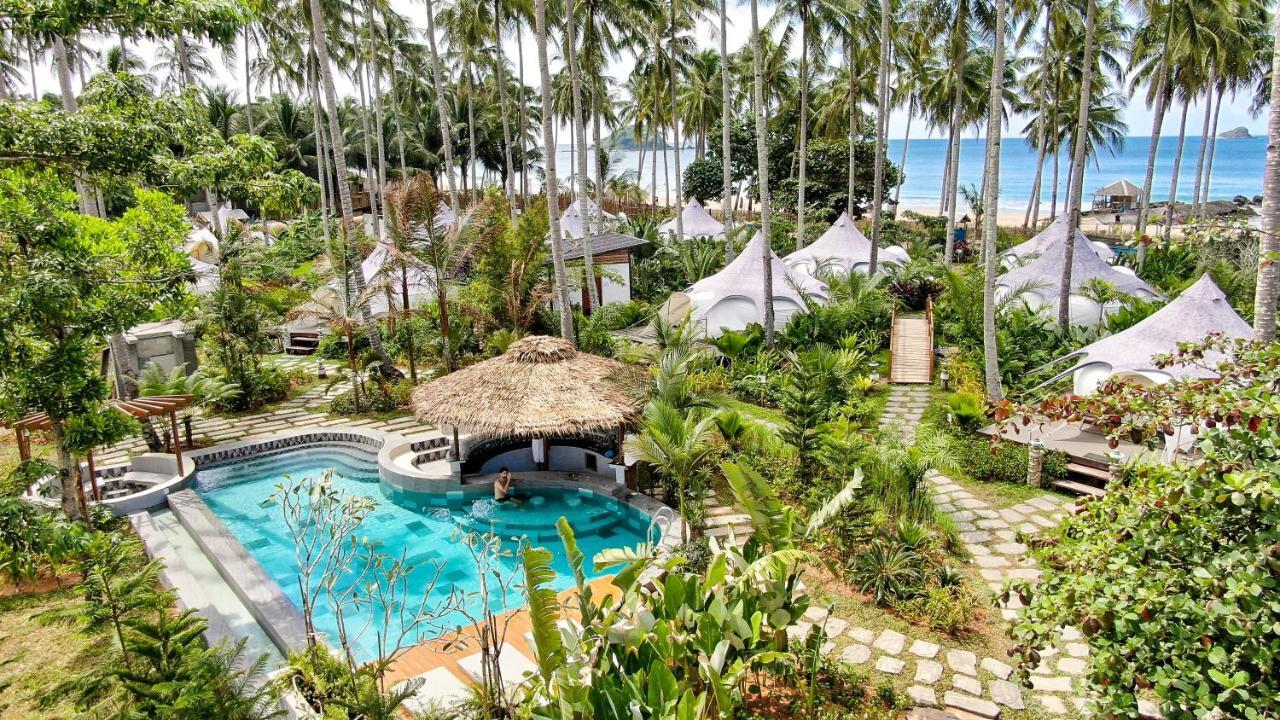 Nacpan Beach Glamping El Nido Bagian luar foto