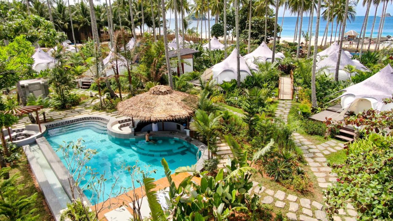 Nacpan Beach Glamping El Nido Bagian luar foto